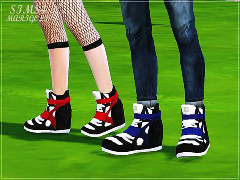 My Sims 4 Blog Sneakers For Males And Females By Marigold
