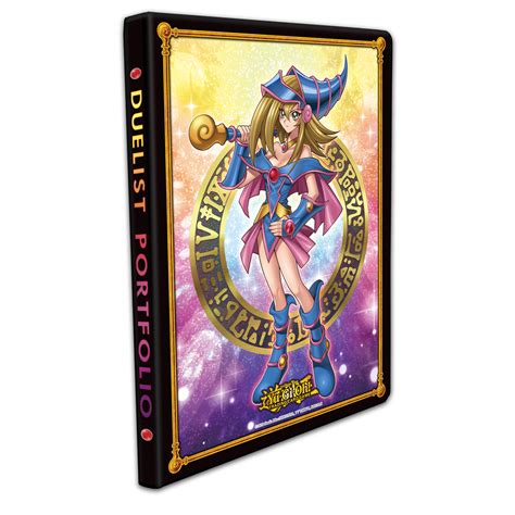 Konami Yu Gi Oh Dark Magician Girl 9 Pocket Portfolio Accessories Binders And Portfolios