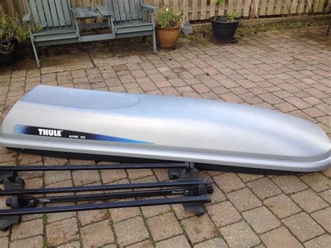 Thule Alpine 500 Roofbox And Two Pairs Of Roof Bars In Jordanhill