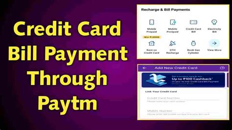 Credit Card Bill Payment Through Paytm Or Phonepe In India 2023