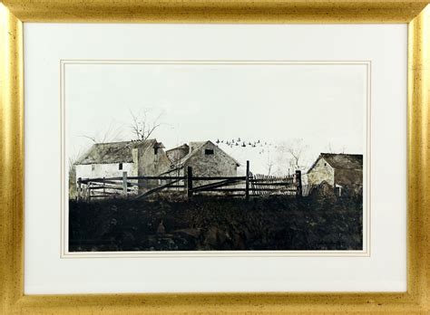 Andrew Wyeth American 1917 2009 ‘the Mill Brintons Mill 1958