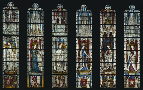 The Virgin Mary And Five Standing Saints Above Predella Panels German The Metropolitan