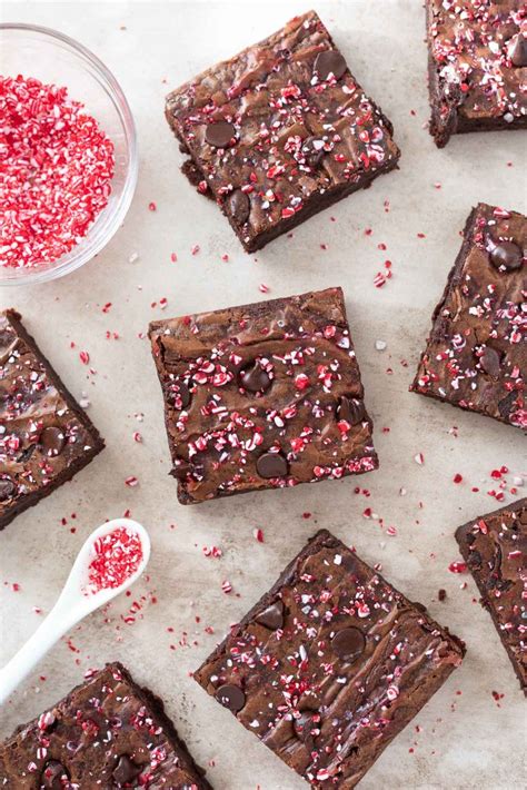 Easy Peppermint Brownies Flavor The Moments