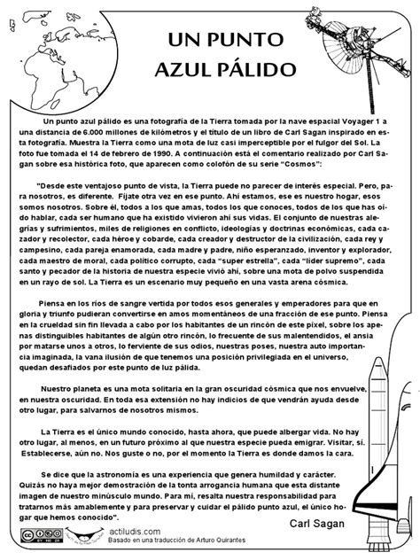 Un Punto Azul Pálido Pdf Pdf Naturaleza