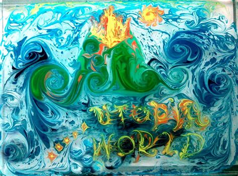 If you're an artist music : ebru-art.om.ua | Artwork, Starry night, Aqua wedding