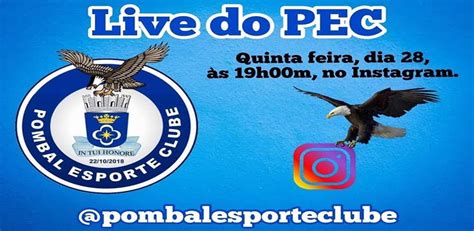 Live Pombal Esporte Clube Realiza Transmissão Ao Vivo Para A Torcida