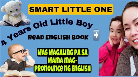 4 Years Old Magaling Magbasa Ng English Book Short