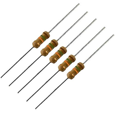 1 Watt Carbon Film Resistor 15k Ohm Pkg Of 5 Reverb