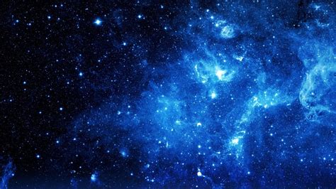 Blue Galaxy Wallpaper In 2048x1152 Resolution