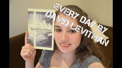 Everyday By David Levithan Youtube