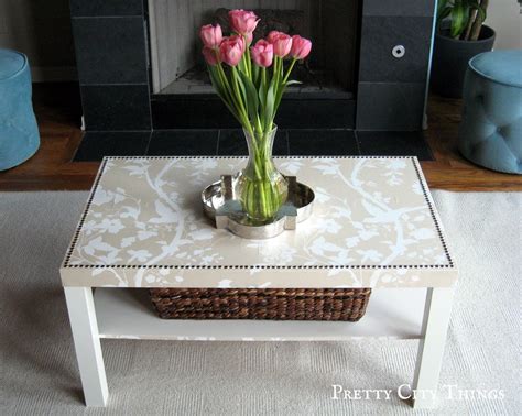 Ikea hack my coffee table is in need of a new makeover and this is. Ikea Goes Glam: A Lack Hack Coffee Table Makeover ...