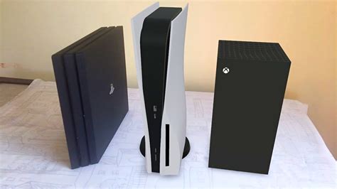 Ps5 Vs Xbox Series X Vs Ps4 Pro Size Comparison In Augmented Reality Youtube