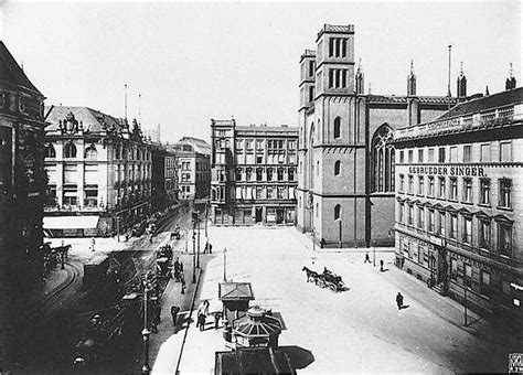 Berlin Um 1890 Friedrichswerdersche Kirche Berlin Geschichte