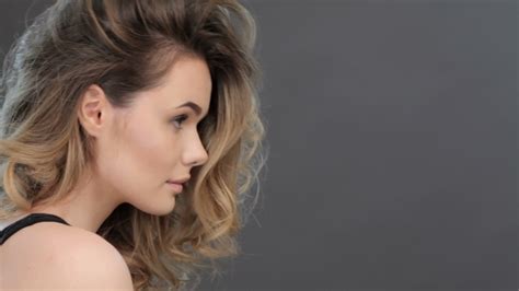 Side View Of Girls Face By Kotlyarn Videohive