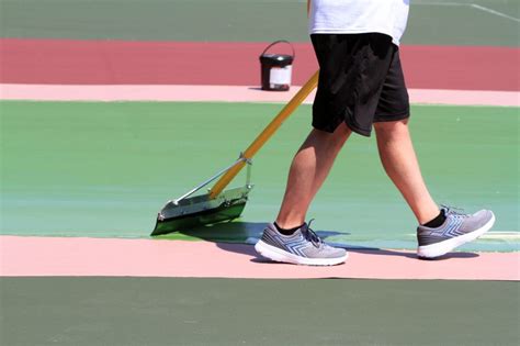 Pickleball Court Paint Diy Do It Yourself Coatings
