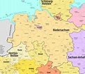 Verwaltungskarte von Niedersachsen