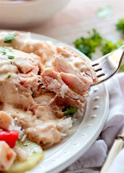 Crock Pot Ranch Cream Cheese Chicken Bunnys Warm Oven