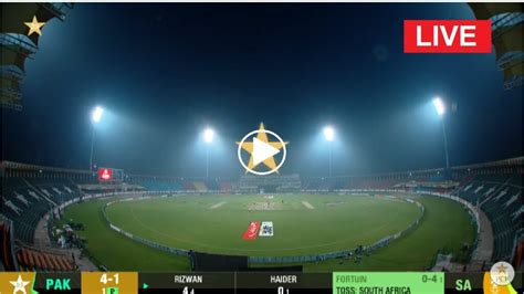 Ptv Sports Live Pak Vs Sa 1st T20 Match Lahore Pakistan Vs South