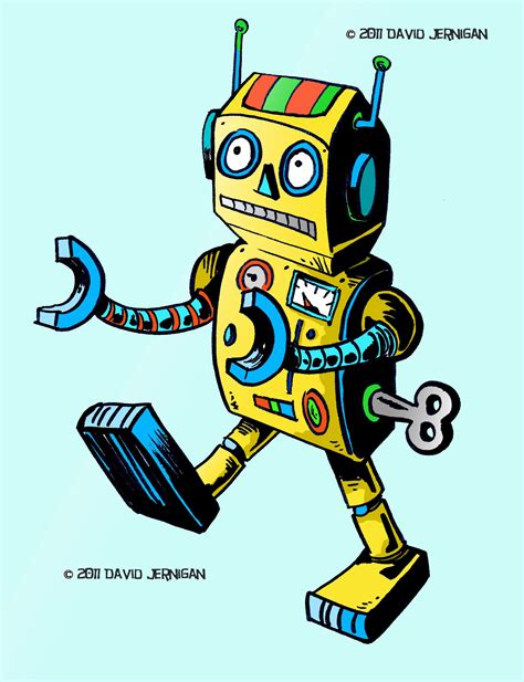 Posts About Retro Robot Drawing On Sketcharound Retro Robot Robots