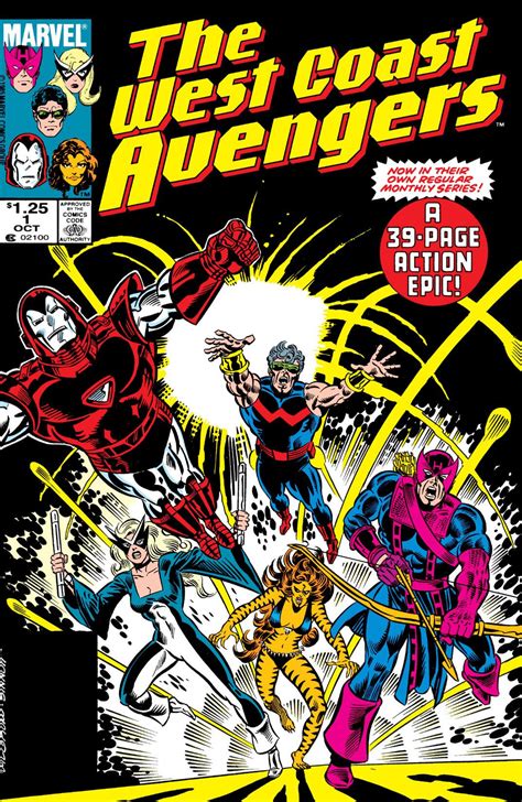 West Coast Avengers Vol 2 1 Marvel Database Fandom Powered By Wikia