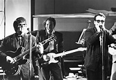 roy orbison, bruce, elvis costello at "Roy Orbison and Friends, A Black ...