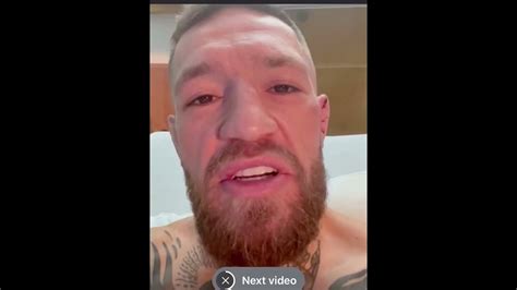 conor mcgregor speaks out after surgery july 12 2021 youtube