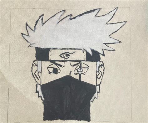 Quick Sketch Of Kakashi Please Support Me By Following My Twitch Fear
