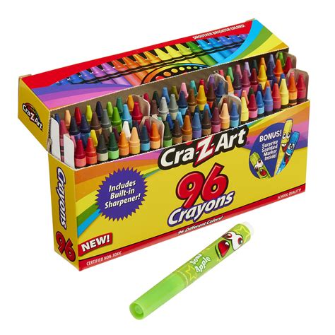 Cra Z Art School Quality Crayons 96 Count Cra Z Art Shop