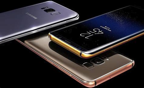 Truly Exquisite Gold And Platinum Frame Galaxy S8 Flagships Now Up For