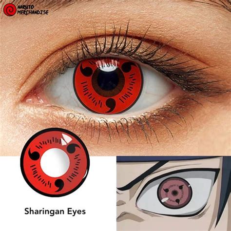 Sharingan Contact Lenses Naruto Merchandise