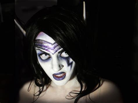 League Of Legends Morgana Makeup Cosplay Maquiagem