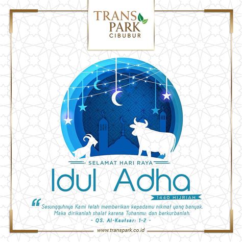 Transpark Official Selamat Hari Raya Idul Adha 1440 Hijriyah