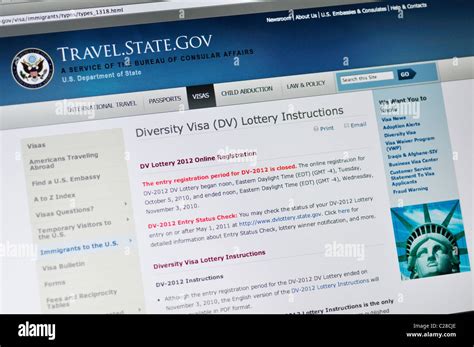 Bureau Of Consular Affair Website Us Visas Passports International