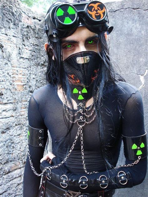 Cyber Goth Moda Gótica Look Looks