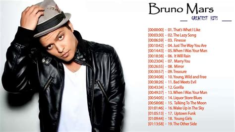 Bruno Mars Greatest Hit Bruno Mars Playlist Bruno Mars Full Album