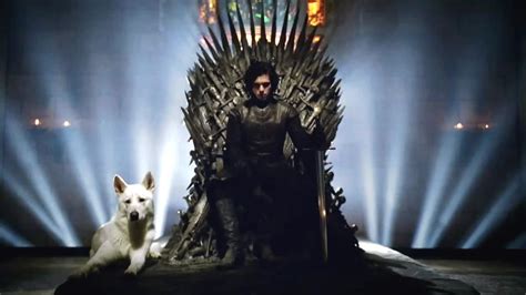 Ghost And Jon Snow Game Of Thrones Direwolves Photo 25439873 Fanpop