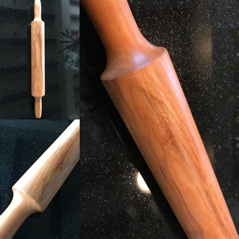 My First Rolling Pin Black Cherry Now I Want To Make More Of These Rturning