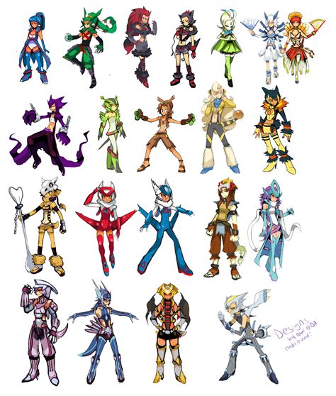 Pokedoodles By BluC On DeviantART Pokemon Gijinka Pokemon