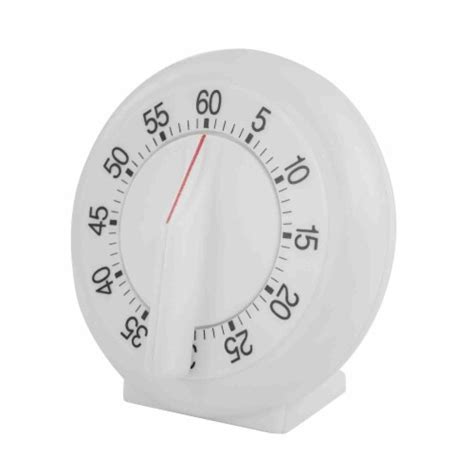 Home Basics 60 Minute Mechanical Kitchen Timer White Each King Soopers