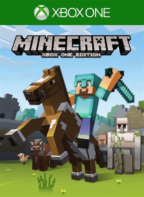 Minecraft Playstation 4 Edition 2014 Xbox One Box Cover