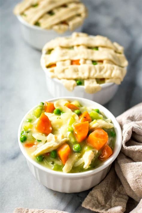 Super Easy Mini Chicken Pot Pies The Girl On Bloor Recipe Mini