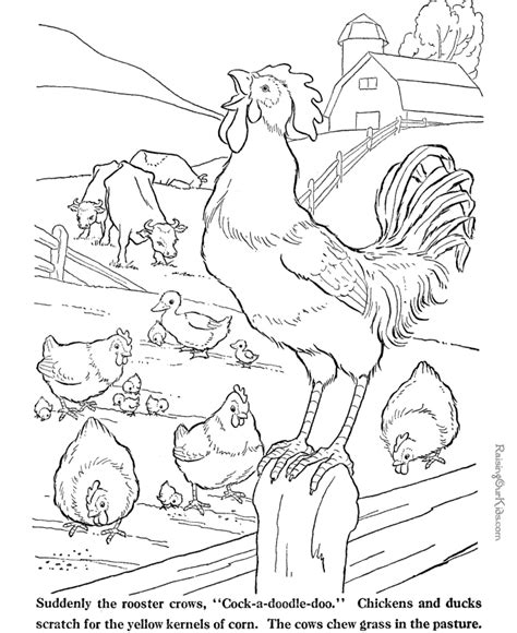 Free Farm Animal Coloring Pages Download Free Farm Animal Coloring