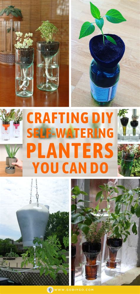 Crafting Diy Self Watering Planters You Can Do Godiygocom