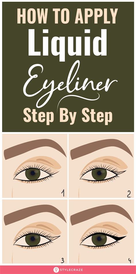 How To Apply Liquid Eyeliner Perfectly Beginners Tutorial With