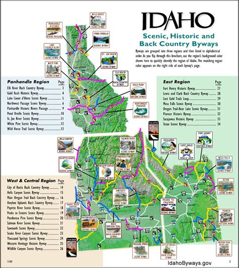 Maps And Publications Visit Idaho Idaho Travel Visit