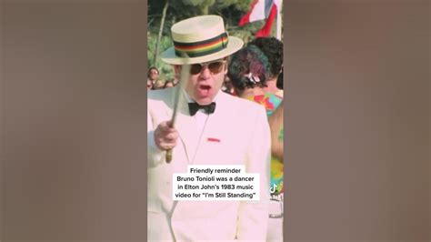 Bruno Tonioli In Elton Johns Music Video For Im Still Standing Youtube