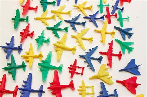 Lot Of 78 Vintage Mpc Plastic Toy Usa United States Airplanes Planes