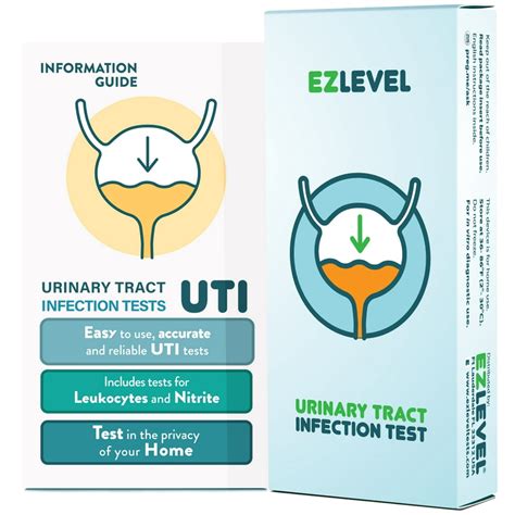 Ez Level 5 Urinary Tract Infection Uti Test Strips Individually Packed