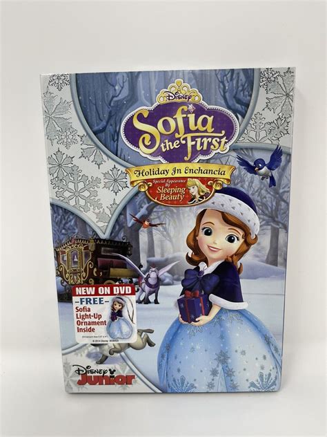Disney Sofia The First Dvd Holiday In Enchancia W Sleeping Beauty