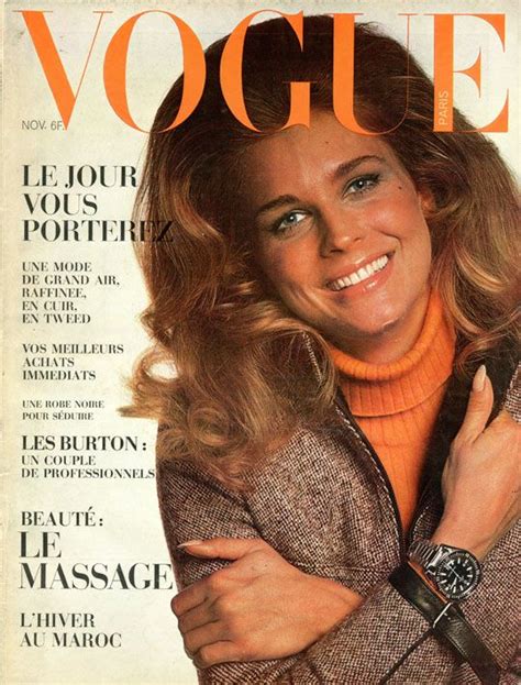 Candice Bergen En Couverture De Vogue Novembre 1967 Photo David Bailey